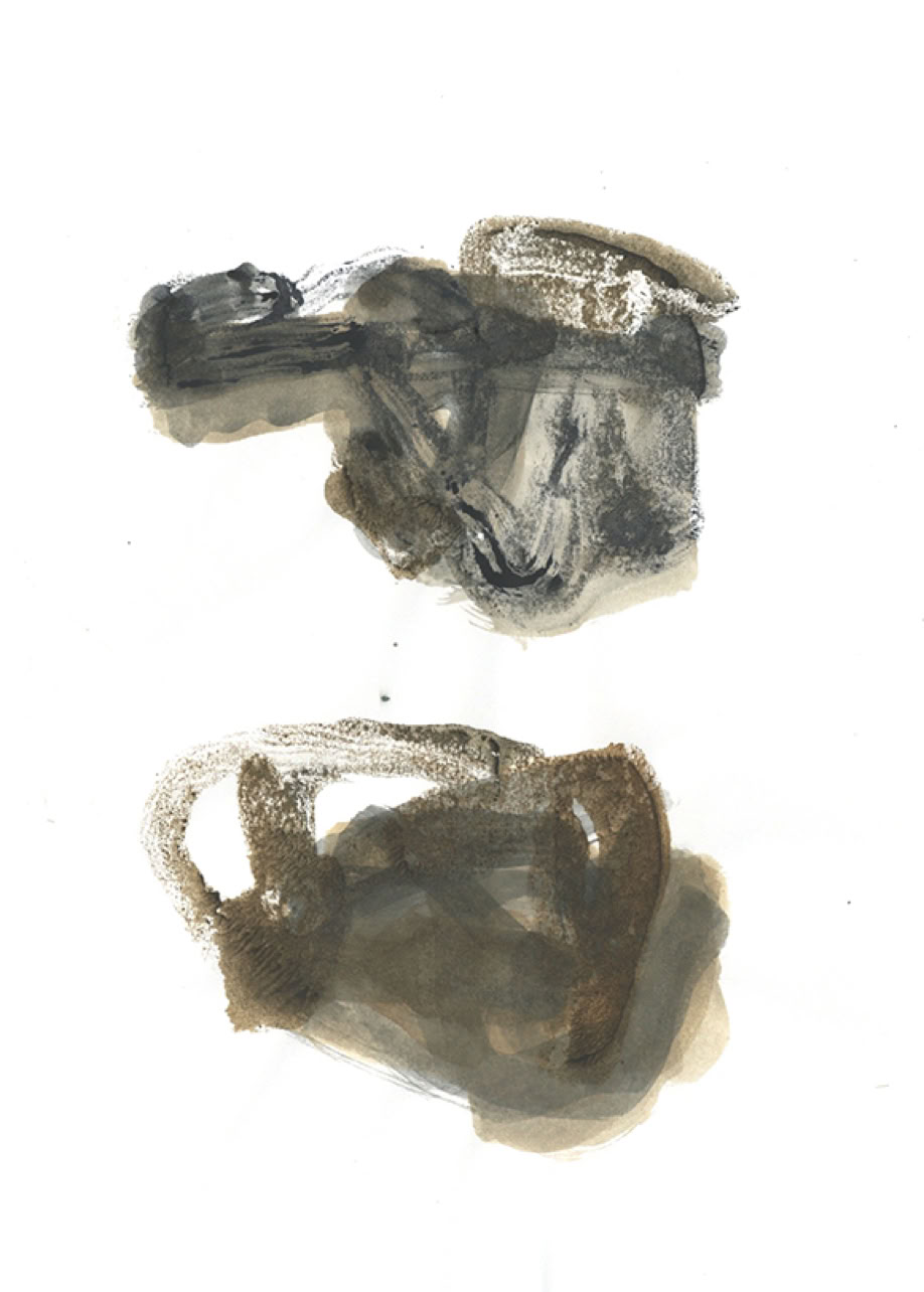Monotype, art contemporain, art abstrait