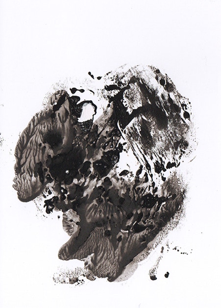 Monotype, art contemporain, art abstrait