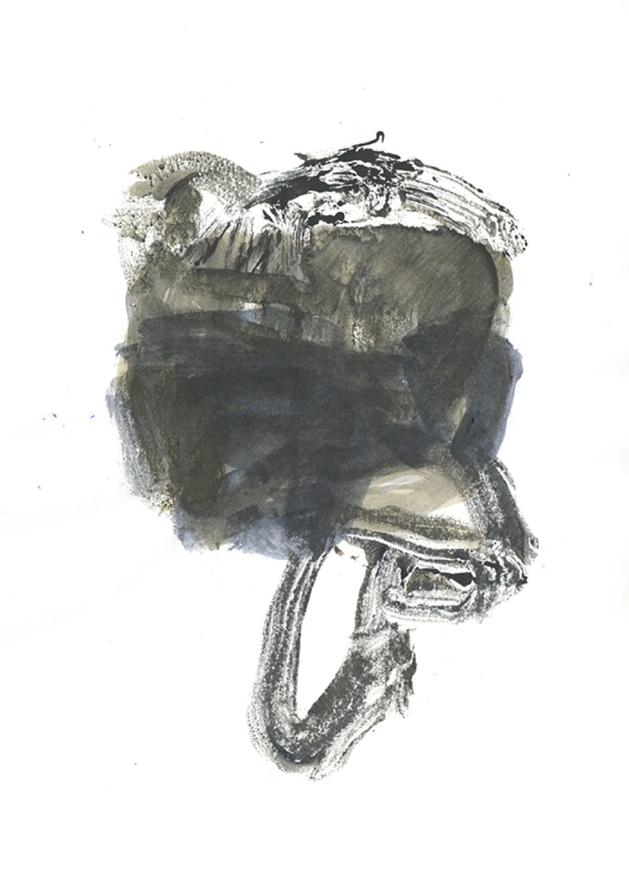 Monotype, art contemporain, art abstrait