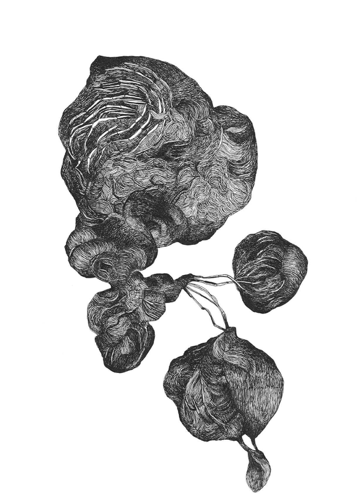 Dessin contemporain abstrait, 2025, Roubaix